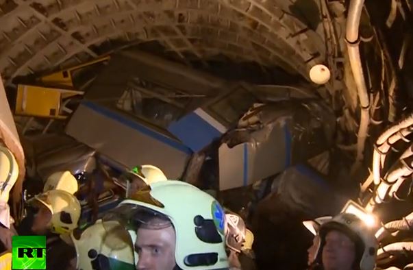 Μόσχα: Δύο άτομα κρατούνται για το πολύνεκρο δυστύχημα στο Μετρό