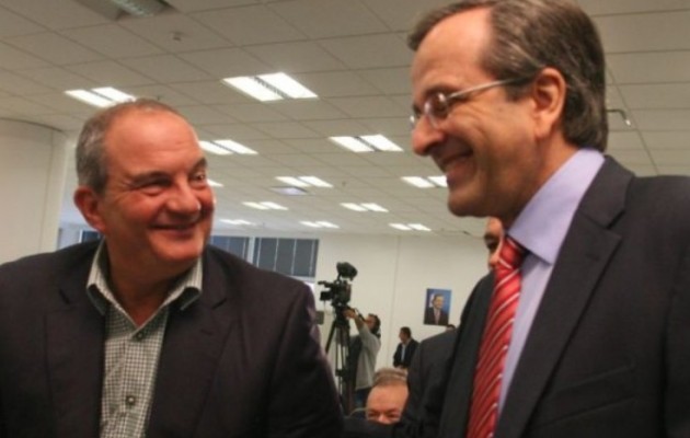 Τι είπαν Σαμαράς – Καραμανλής σε γεύμα στο Χίλτον