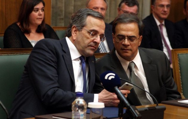 Έξι βουλευτές της ΝΔ ρωτούν τον Χαρδούβελη για να ακούσει ο… Σαμαράς