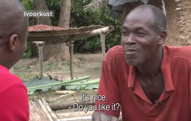 Απίστευτο: Αγρότες που παράγουν κακάο τρώνε για πρώτη φορά σοκολάτα (βίντεο)