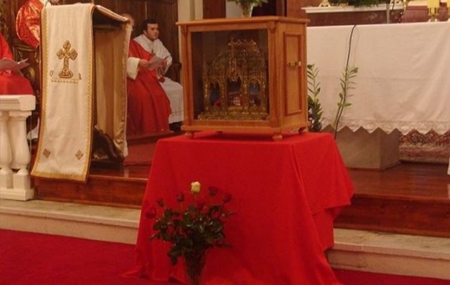 Τα λείψανα του Αγίου Βαλεντίνου επιστρέφουν στη Μυτιλήνη μετά από 24 χρόνια