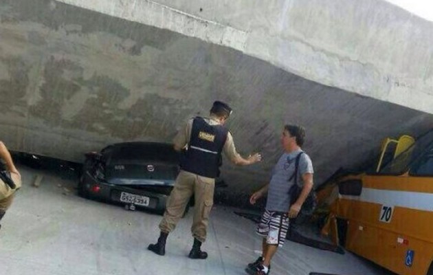 Τραγωδία στην Βραζιλία: Δείτε το δραματικό βίντεο που καταγράφει την πτώση της γέφυρας