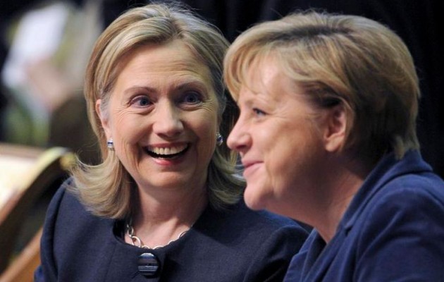 Άνοιγμα της Χίλαρι Κλίντον στην Μέρκελ: Είναι η καλύτερη της Ευρώπης