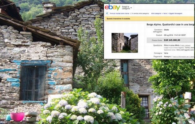 ΑΠΙΣΤΕΥΤΟ: Αυτό είναι το ιταλικό χωριό που πουλάνε στο ebay