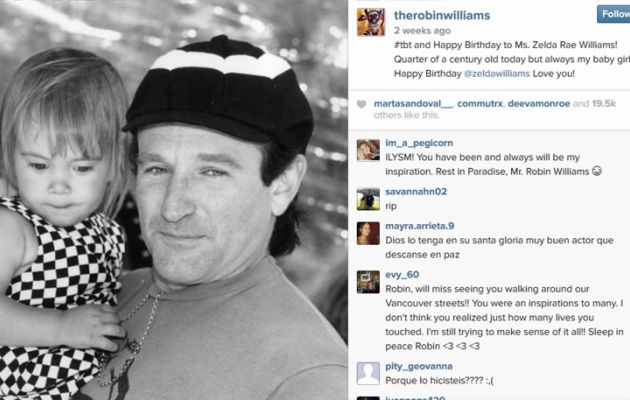 Το τελευταίο tweet του Ρόμπιν Γουίλιαμς