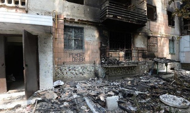 Οι Ουκρανοί βομβάρδισαν το Ντονέτσκ