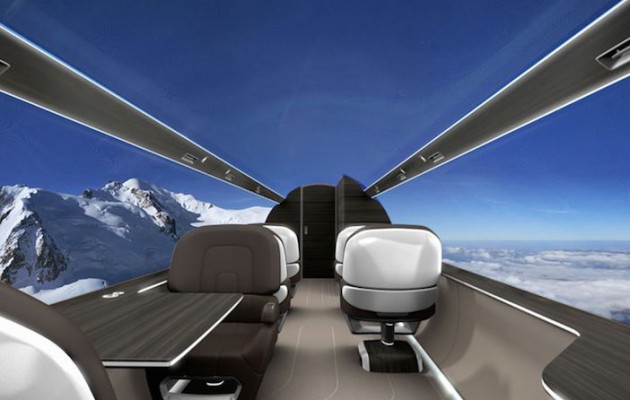 Το τζετ με την καλύτερη θέα δεν έχει… παράθυρα (βίντεο)