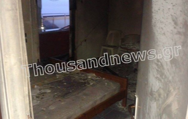 Λίγο έλειψε να καεί η Καλλιθέα Χαλκιδικής από ψυχασθενή