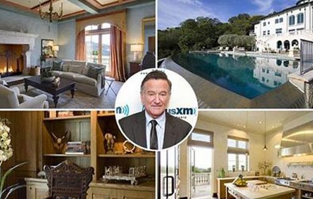 Ρόμπιν Γουίλιαμς: Στο εσωτερικό της βίλας των χαμόγελων