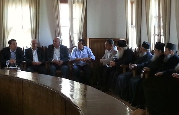 Τσίπρας: Χρέος μας να στηρίξουμε την κληρονομιά του Αγίου Όρους (φωτογραφίες)