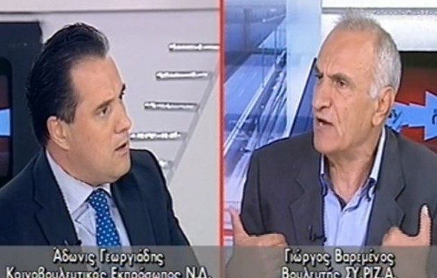 Εν εξάλλω ο Άδωνις: Θα αφήσω εγώ τα λεφτά μου να τα φάει ο Βαρεμένος; (βίντεο)