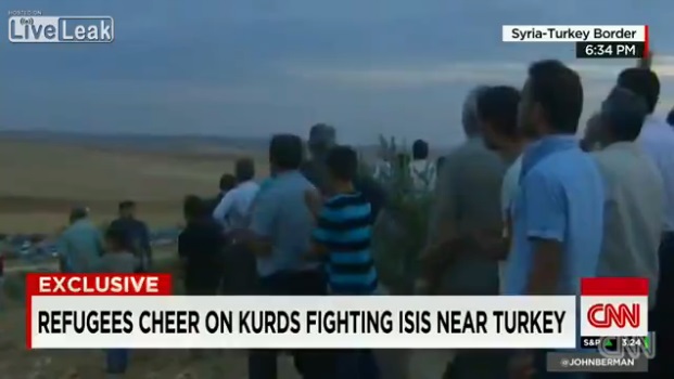 ΒΙΝΤΕΟ: Οι Κούρδοι πολεμάνε το Ισλαμικό Κράτος και ο λαός τους επευφημεί!