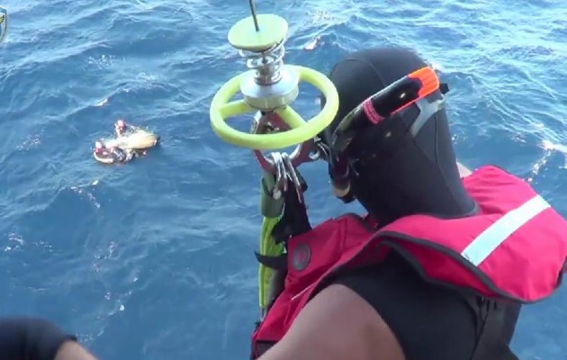 Εντυπωσιακό βίντεο από τη διάσωση 2 αγνοουμένων με Super Puma στο Θερμαϊκό