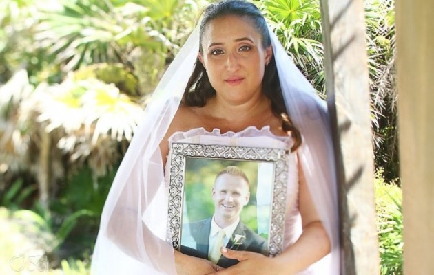 Ο αγαπημένος της πέθανε δύο μήνες πριν το γάμο τους – Δείτε πώς τον τίμησε