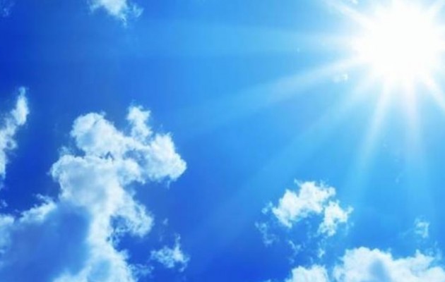 Γενικά αίθριος καιρός και άνοδος της θερμοκρασίας