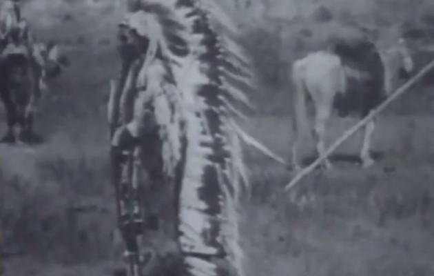 Σπάνιο βίντεο με τους Ινδιάνους της… “Άγριας Δύσης” στα τέλη του 1800