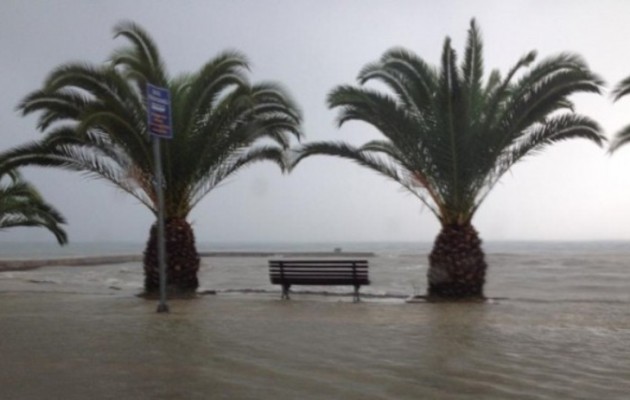 Σοβαρά προβλήματα από την κακοκαιρία (εικόνες & βίντεο)