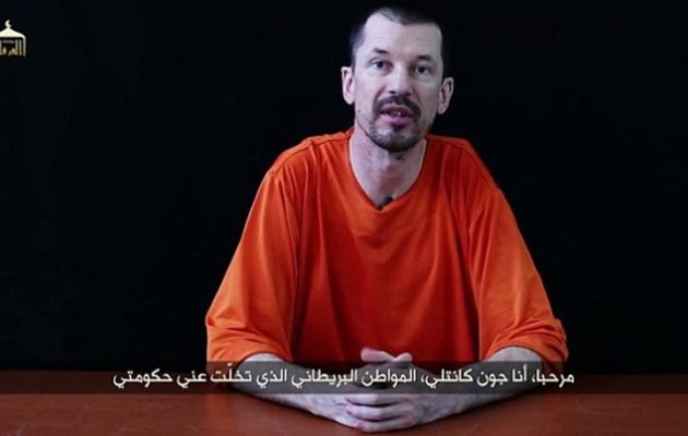 Νέο βίντεο του Βρετανού ομήρου του Ισλαμικού Κράτος