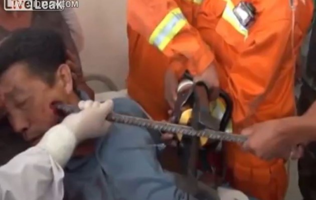 Τυχερός μέσα στην ατυχία του – Απίστευτο ατύχημα (βίντεο)