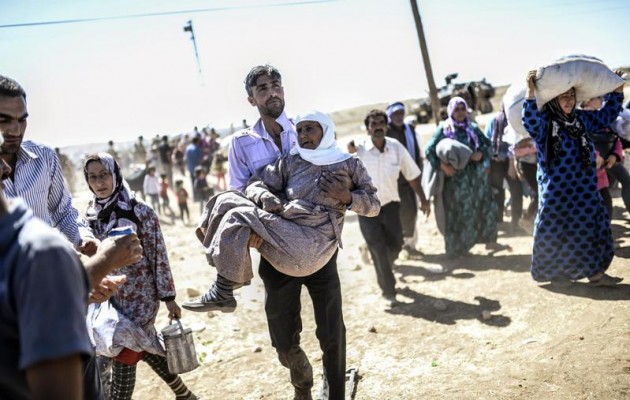 Στη Τουρκία κατέφυγαν 100.000 Κούρδοι διωγμένοι από το Ισλαμικό Κράτος