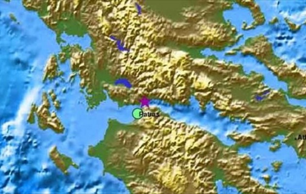 Σεισμός 4,1 Ρίχτερ στην Πάτρα