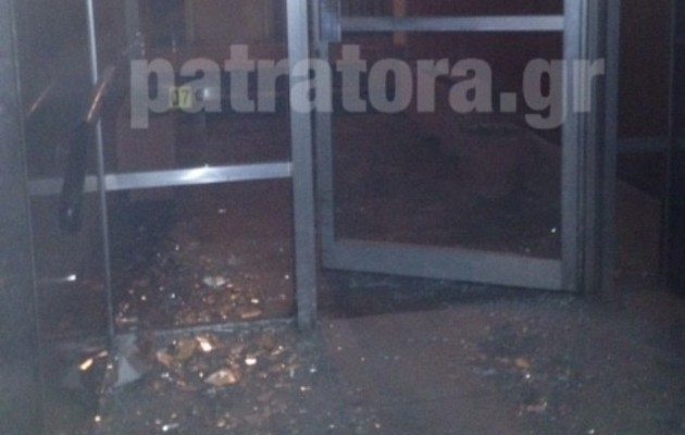 Έκρηξη σε σύνδεσμο του Ολυμπιακού στην Πάτρα (βίντεο)