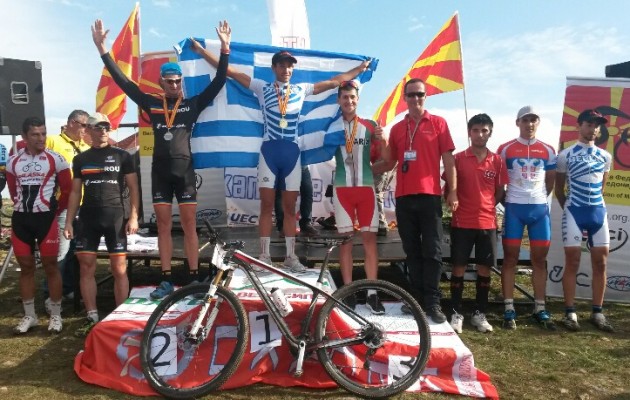 Δύο χρυσά πήρε η ελληνική ποδηλασία στα Σκόπια