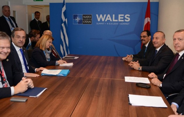 Συμφώνησαν ότι διαφωνούν Σαμαράς και Ερντογάν