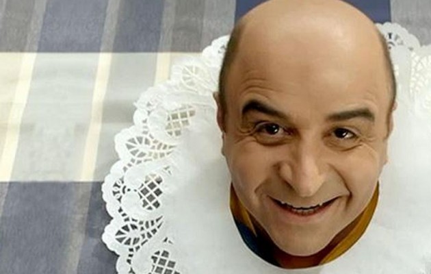 Ο Σεφερλής προσφέρει το… κεφάλι του για το πρωινό (βίντεο)