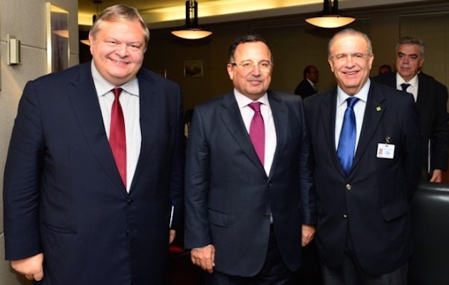 Οι υπουργοί Εξωτερικών Κύπρου, Ελλάδας και Αιγύπτου στη Λευκωσία