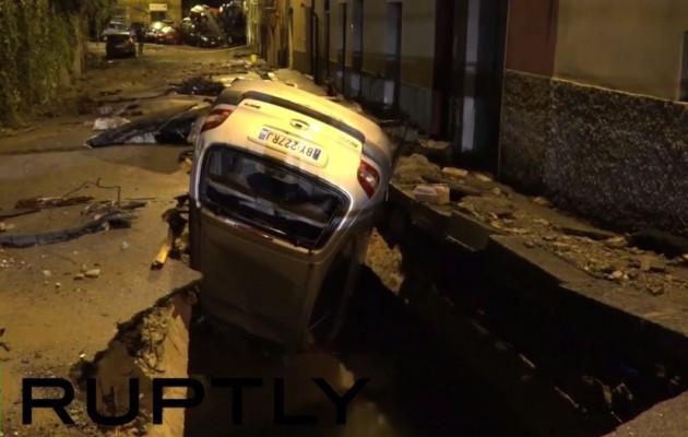 Ιταλία: 1 νεκρός και τεράστιες καταστροφές από τις πλημμύρες (βίντεο)