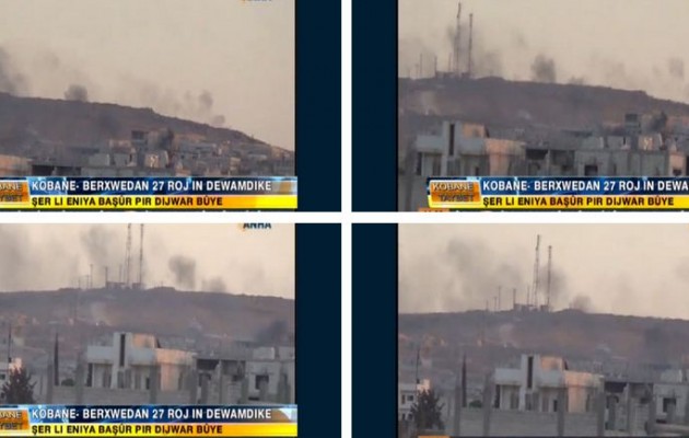 Ισλαμικό Κράτος: Τζιχαντιστές ανάβουν φωτιές για  να κρυφτούν