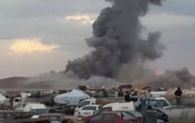 Κόλαση φωτιάς πάνω στο Ισλαμικό Κράτος – Δείτε φωτογραφίες