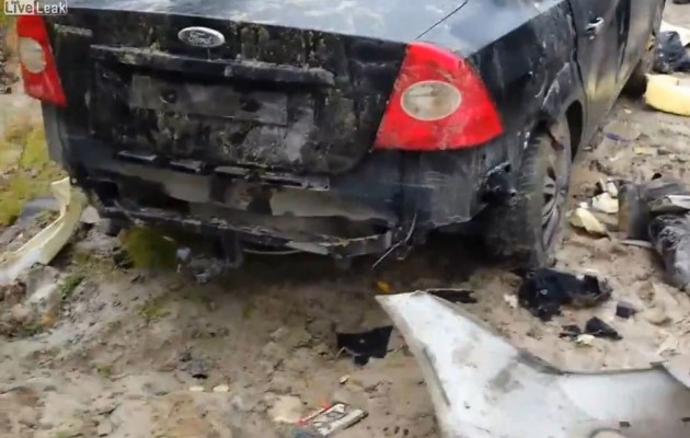 Η αρκούδα που πυροβόλησε του κατέστρεψε το αυτοκίνητο (βίντεο)