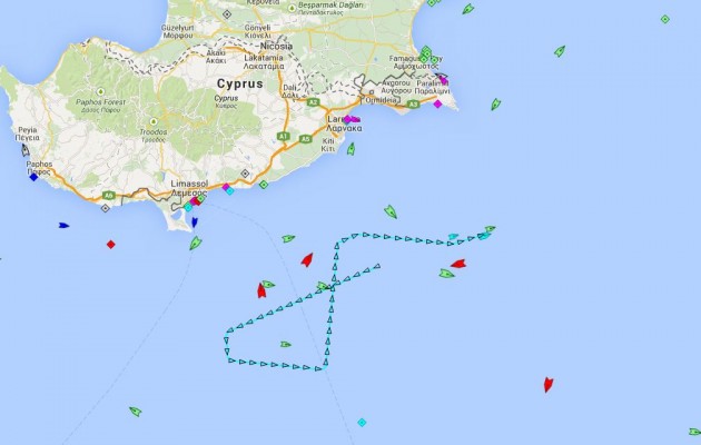 Αλωνίζει στην ΑΟΖ της Κύπρου το Μπαρμπαρός