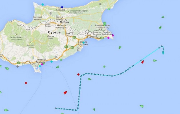 Και δεύτερο πολεμικό πλοίο σαρώνει την ΑΟΖ της Κύπρου
