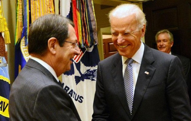 Μπάιντεν: Νόμιμο δικαίωμα της Κύπρου η αξιοποίηση των πόρων της