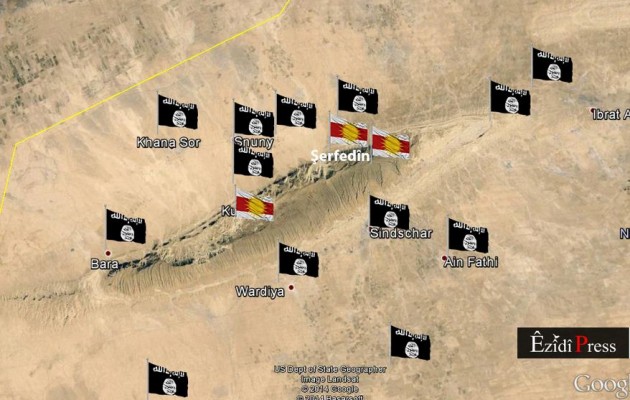 Οι Γιαζίντι εκπέμπουν SOS – Το Ισλαμικό Κράτος τους περικύκλωσε