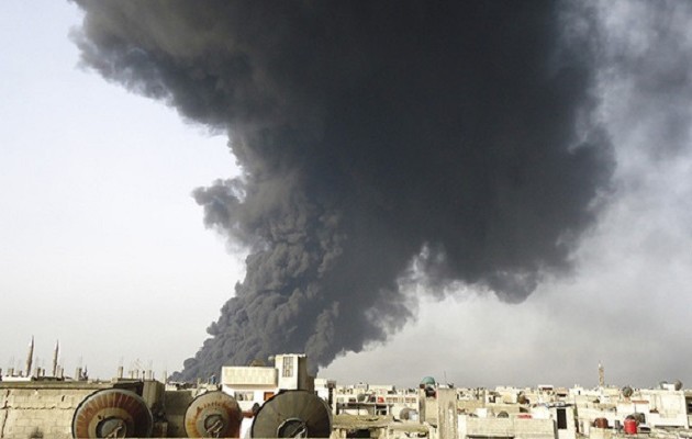 Το Ισλαμικό Κράτος επιτίθεται σε πετρελαϊκές εγκαταστάσεις στη Χομς