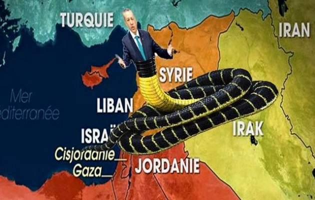 “Ο Ερντογάν είναι το φίδι της Μέσης Ανατολής” (φωτογραφίες)