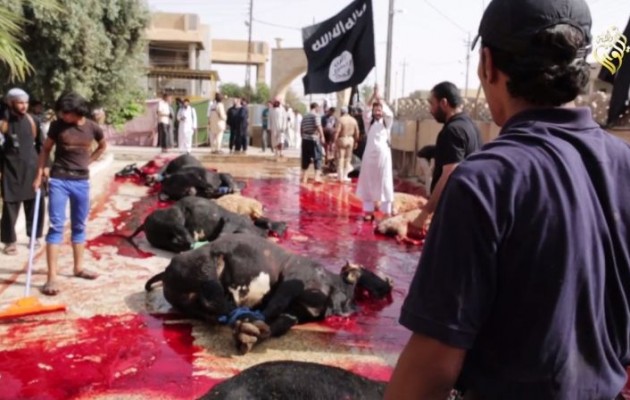 Το Ισλαμικό Κράτος κάνει δημόσιες θυσίες στη Μοσούλη