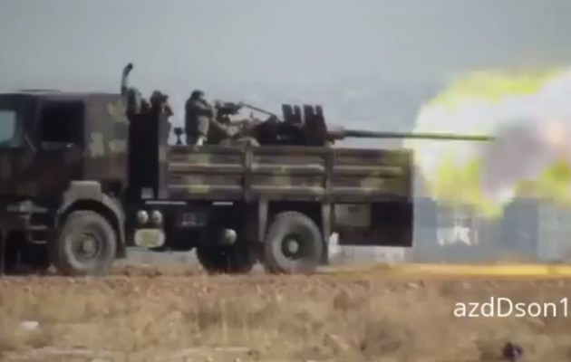 Πρώτη φορά σε βίντεο: Το Ισλαμικό Κράτος επιτίθεται στην Κομπάνι