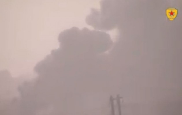 ΕΚΤΑΚΤΟ: Επίθεση αυτοκτονίας στην Κομπάνι (φωτο)