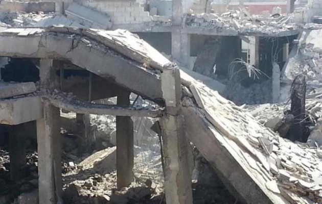 Μετά από 39 ημέρες πολιορκίας, σωρός ερειπίων η Κομπάνι