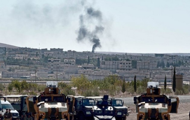 Επιτέλους: Οι ΗΠΑ βομβάρδισαν το Ισλαμικό Κράτος στην Κομπάνι