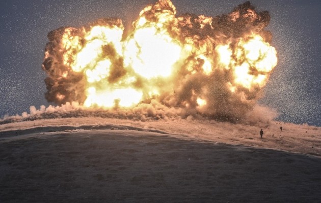 Ισλαμικό Κράτος: Κόλαση φωτιάς σε λόφο που ήλεγχαν οι τζιχαντιστές (φωτο+βίντεο)