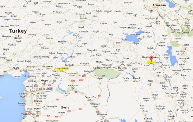 Δείτε στον χάρτη τον βρώμικο ρόλο της Τουρκίας