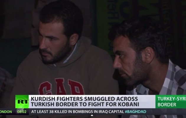 Κούρδοι σπεύδουν στην Κομπάνι: Αν μας πιάσουν θα μας αποκεφαλίσουν (βίντεο)