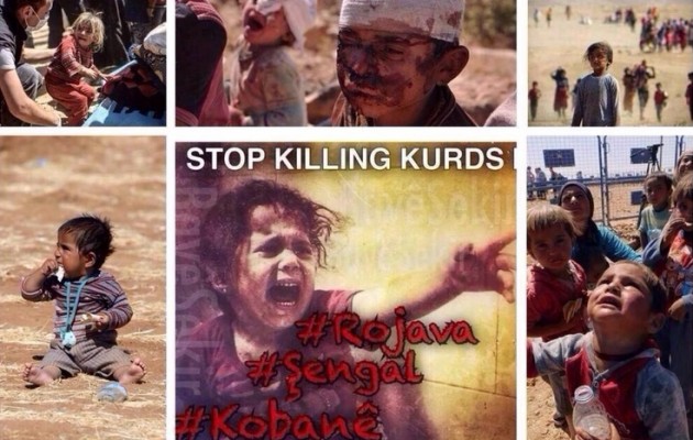 ΝΤΡΟΠΗ! Ούτε ένα δάκρυ αλληλεγγύης για τα παιδιά των Κούρδων