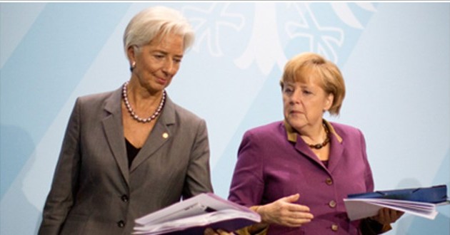 Στις συμπληγάδες μεταξύ ΔΝΤ και Γερμανίας